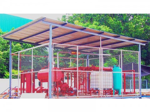 ติดตั้งปั๊มน้ำระบบดับเพลิง